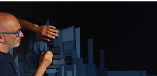 70 cuori che ascendono, per l’installazione di Andrea Pinchi a Perugia