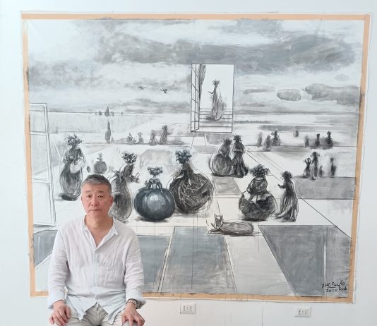 I fiori di Velazquez e noi, la pastorale di Ru Xiao Fan da Zoo Zone a Roma