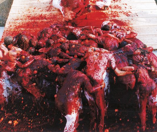 Il sogno di Hermann Nitsch: la monumentale 160.aktion, al castello di Prinzendorf