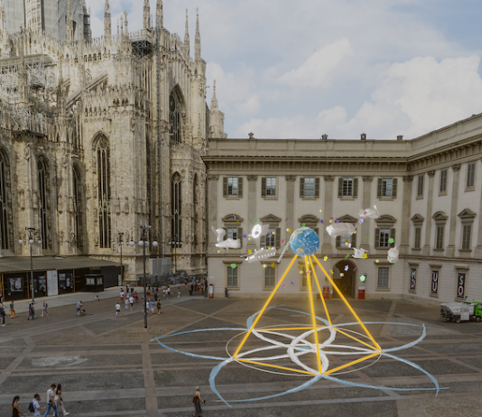La visione di Leonardo: otto installazioni in realtà aumentata a Milano Giulia Roncucci, Tu sei il messaggio