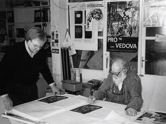 Vedova, prodigioso incisore: la mostra al Centro Studi Osvaldo Licini