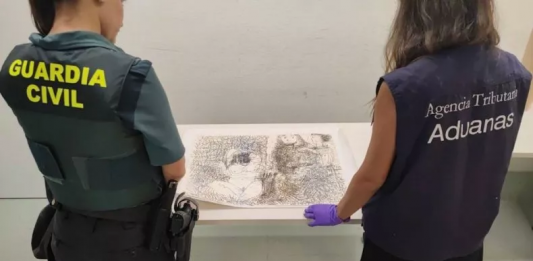 Fermato alla dogana dell’aeroporto di Ibiza con un Picasso in valigia