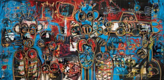 Aboudia e Dubuffet si incontrano da Phillips X, con Different Throws of Dreams aboudia phillips