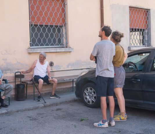 Prospettive 2022, arte diffusa in Emilia Romagna #1: intervista ad Antonello Ghezzi Il duo Antonello Ghezzi presso la città di Cento. Ph Giorgia Tronconi