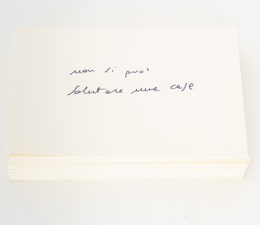 Sostantivo plurale – Red Lab Gallery