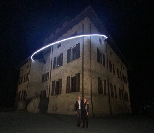 Massimo Uberti con “Orbita” per i dieci anni del museo Castello Gamba di Châtillon