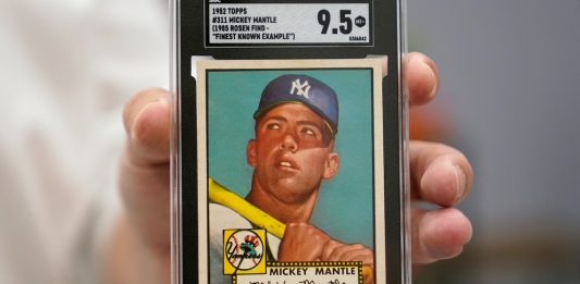 Mantle batte Maradona con un’aggiudicazione da $ 12,6 milioni mantle record