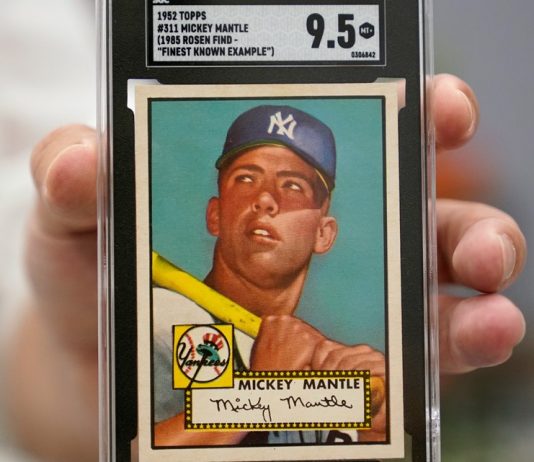 Mantle batte Maradona con un’aggiudicazione da $ 12,6 milioni mantle record