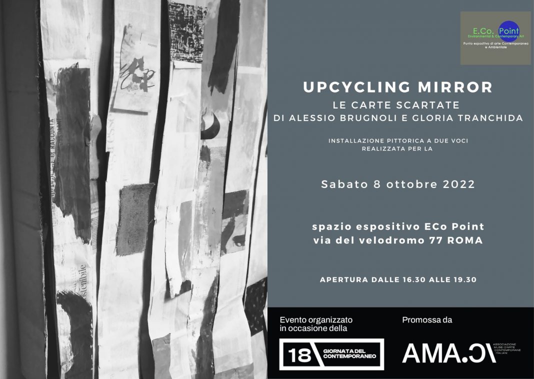 Upcycling Mirror – le carte scartate di Alessio Brugnoli e Gloria Tranchidahttps://www.exibart.com/repository/media/2022/10/AMACI-18-GIORNATA-DEL-CONTEMPONANEO-2-1068x758.jpg