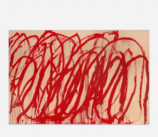 Rosso sangue, rosso vino. Cy Twombly all’asta a New York twombly asta