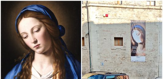 Vergine in parrucca: lo strano caso dell’insegna contesa, tra Warhol e Samorì