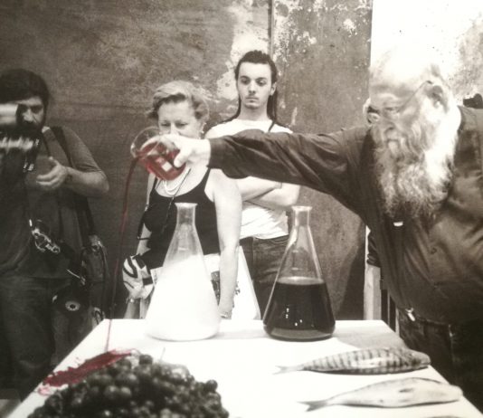 L’arte totale di Hermann Nitsch, nelle fotografie di Stefano Fontebasso De Martino