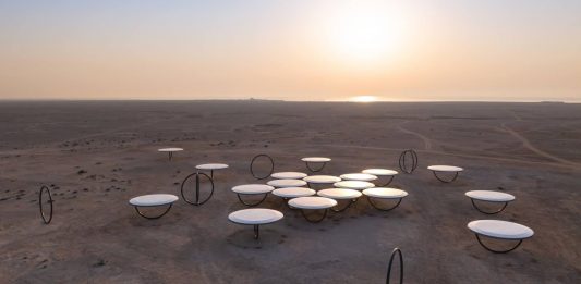 La nuova installazione di Olafur Eliasson in Qatar