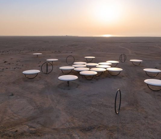 La nuova installazione di Olafur Eliasson in Qatar