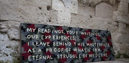 Narrare l’antico per il contemporaneo: Numero Cromatico a Roma Eternal struggle of my desire, una mostra di Numero Cromatico curata da Ludovico Pratesi e Marco Bassan, Crypta Balbi, 2022