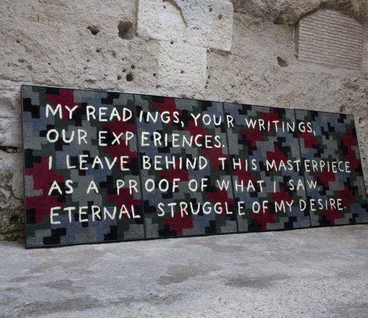 Narrare l’antico per il contemporaneo: Numero Cromatico a Roma Eternal struggle of my desire, una mostra di Numero Cromatico curata da Ludovico Pratesi e Marco Bassan, Crypta Balbi, 2022