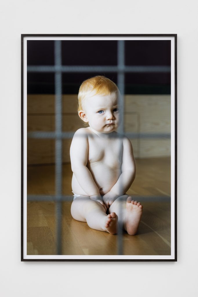 Simon Dybbroe , Møller, Baby II, 2022, C-Print, frame 142×97×4 cm