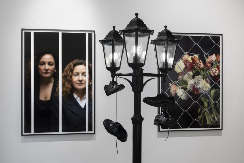 Simon Dybbroe Møller, Boulevard of Crime, 2022, Exhibition view at Francesca Minini,, Milan, 2022. Ph. Andrea Rossetti