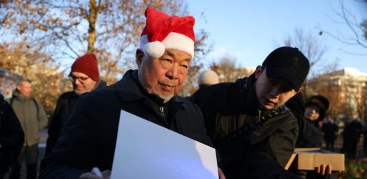 Ai Weiwei regala opere d’arte a Londra, per la libertà di parola Ai Weiwei londra