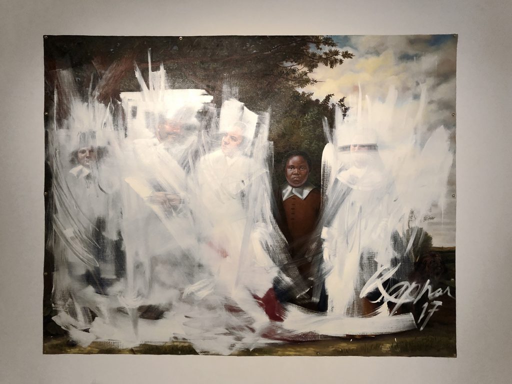 One. Titus Kapar, Brooklyn Museum, installation view