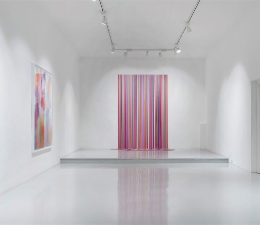 Ian Davenport, Mirrors: a Milano da Luca Tommasi – Arte Contemporanea