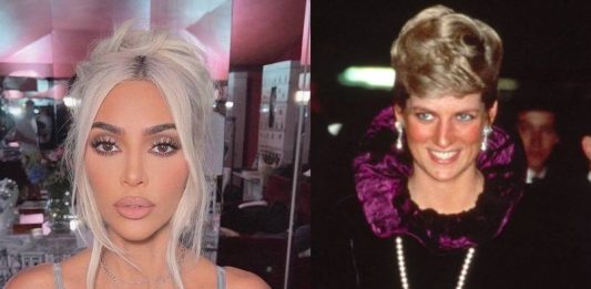 Kim Kardashian si aggiudica il ciondolo di Lady Diana