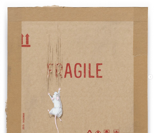 Banksy in beneficenza per l’Ucraina ma il sito va in tilt. Probabile attacco russo