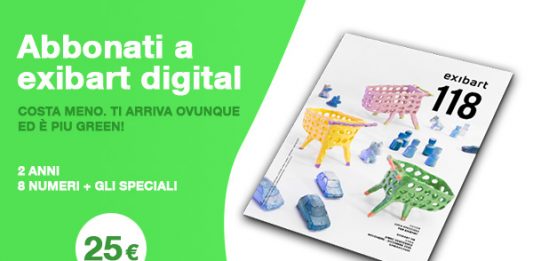 L’abbonamento a exibart onpaper diventa DIGITAL.