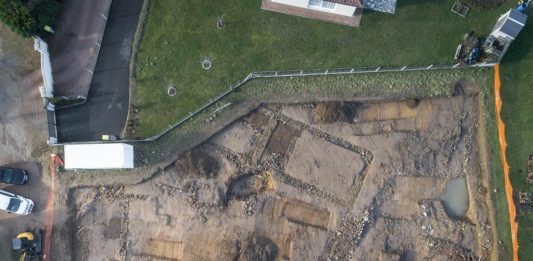 In Francia tornano alla luce i resti di un antico mausoleo galloromano