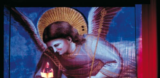 Parlare di Dante Alighieri al La Mama Theater di New York Enrico Fedrigoli, Fedeli d'Amore 2018