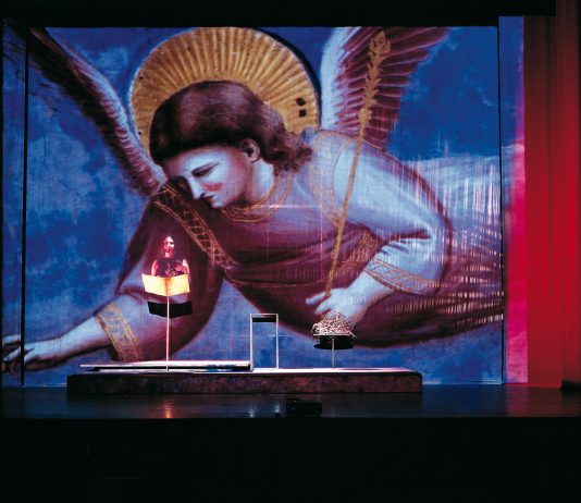 Parlare di Dante Alighieri al La Mama Theater di New York Enrico Fedrigoli, Fedeli d'Amore 2018