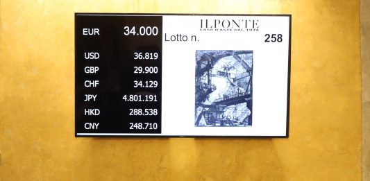 Il Ponte Casa d’Aste: € 490.000 per i libri antichi e d’artista ponte libri