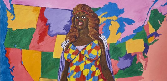 C’è un’opera fondamentale di Robert Colescott all’asta da Bonhams liberty colescott