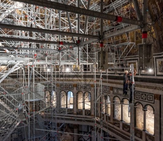 I mosaici della Cupola del Battistero di Firenze come non li avete mai visti