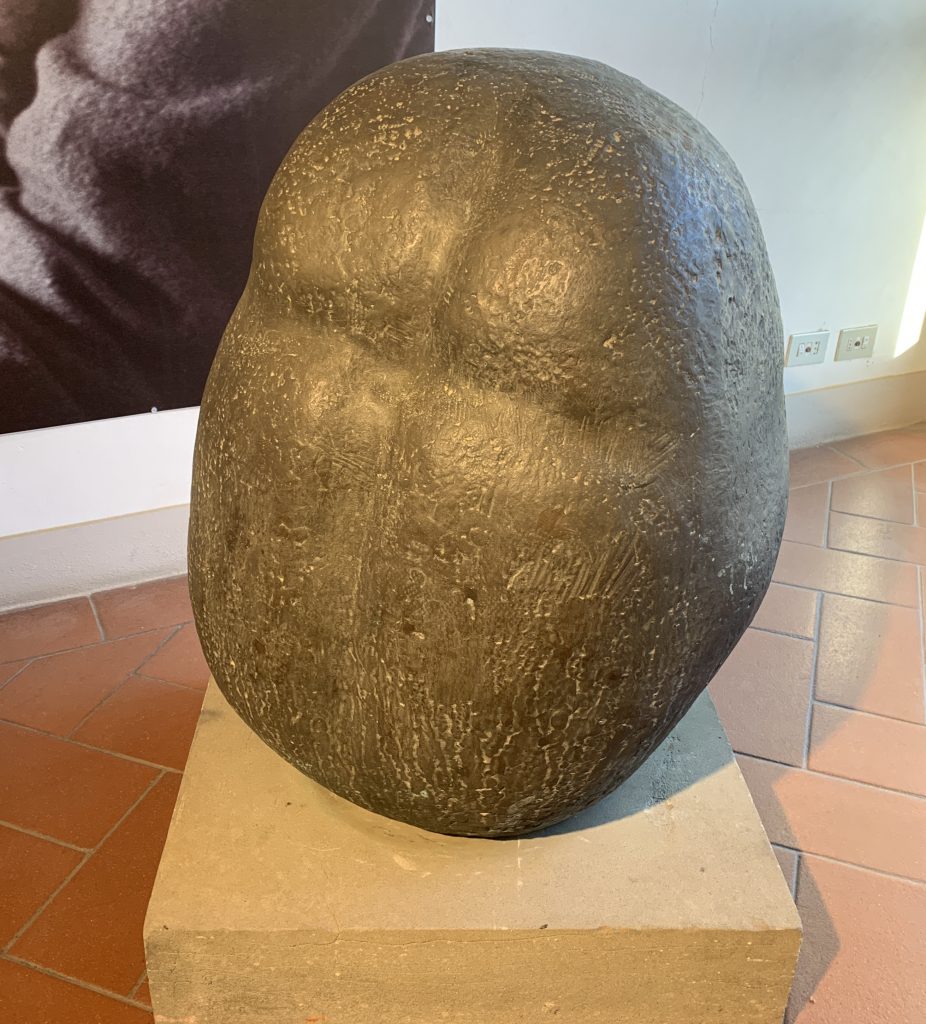 Venturino Venturi, Ventre, bronzo, 1954