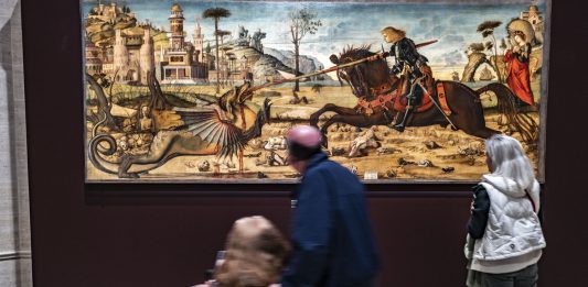 Guardare chi guarda: la mostra di Vittore Carpaccio a Washington Vittore Carpaccio Master Storyteller alla National Gallery di Washington DC. Ph. Francesca Magnani