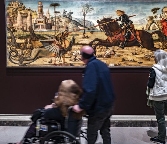 Guardare chi guarda: la mostra di Vittore Carpaccio a Washington Vittore Carpaccio Master Storyteller alla National Gallery di Washington DC. Ph. Francesca Magnani