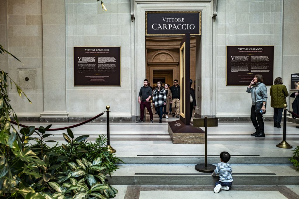 Vittore Carpaccio Master Storyteller alla National Gallery di Washington DC. Ph. Francesca Magnani 