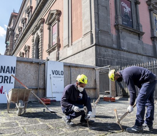 Un nuovo angolo di verde al MANN di Napoli, grazie a Volotea