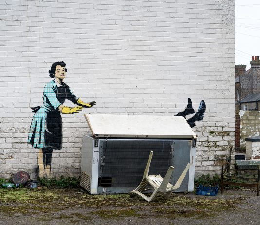 Banksy per San Valentino: una nuova opera contro la violenza sulle donne banksy san valentino