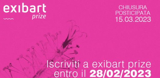 exibart prize iscriviti entro il 28 febbraio e riceverai una serie di benefit esclusivi