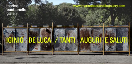 Iginio De Luca Tanti auguri e saluti dal 13 febbraio al 12 marzo alla marina bastianello gallery di Venezia Mestre