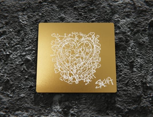 L’artista outsider Sacha Jafri esporrà una sua opera sulla Luna