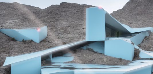 Il ruolo dell’architetto potrebbe essere sostituito dall’intelligenza artificiale? La risposta di ChatGPT Giacinto Cerviere + AI Assistant, "Villa per un artista su una montagna rocciosa"