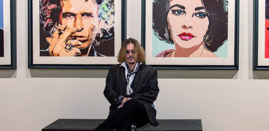 Johnny Depp colpisce il mercato dell’arte: le sue opere vanno a ruba