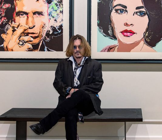 Johnny Depp colpisce il mercato dell’arte: le sue opere vanno a ruba