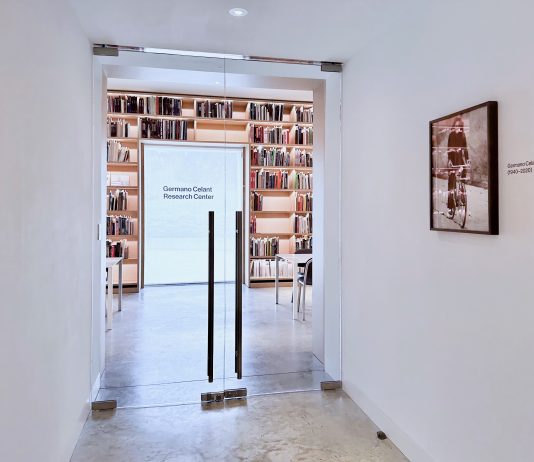 Il nuovo Germano Celant Research Center apre da Magazzino Italian Art di New York Germano Celant Research Center, photo by Marco Anelli - Tommaso Sacconi