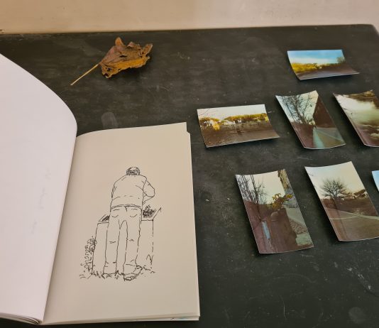 Un registrazione lenta del tempo: l’installazione di Anahi Mariotti a Roma Anahi Mariotti, Quando viene la sera, Roma 2023