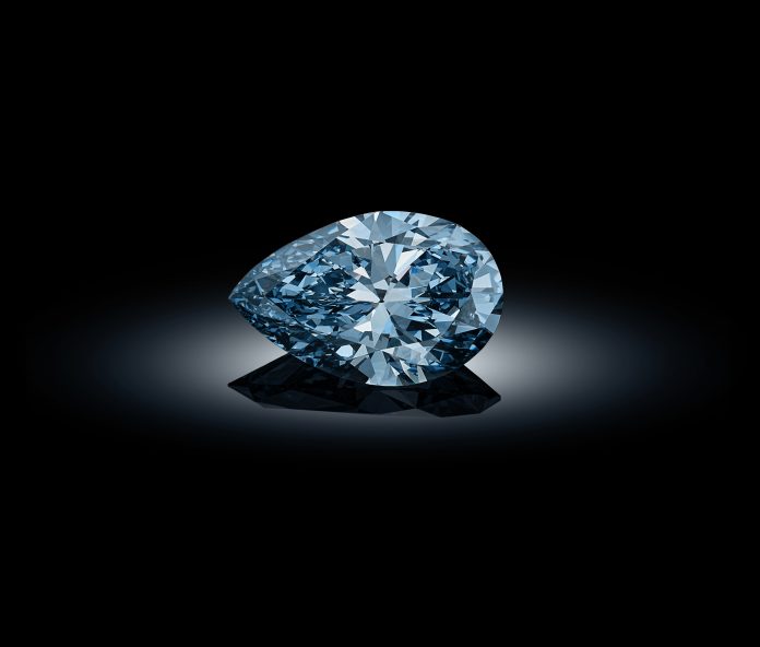 Bulgari Laguna Blu, 11.16 carats, Estimate in excess of $25,000,000 - 22,000,000 CHF, To be sold at Sotheby's Geneva Luxury Week (3) met diamante asta
