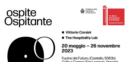 OSPITE OSPITANTE il Padiglione della Repubblica di San Marino alla 18. Mostra Internazionale di Architettura – La Biennale di Venezia